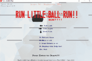 Run Little Ball Run