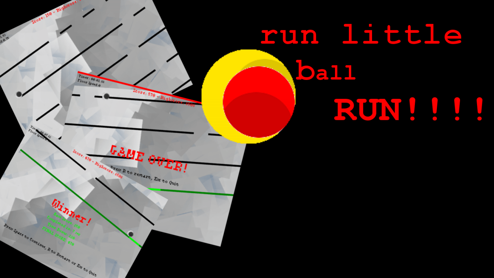 Run Little Ball Run Cover