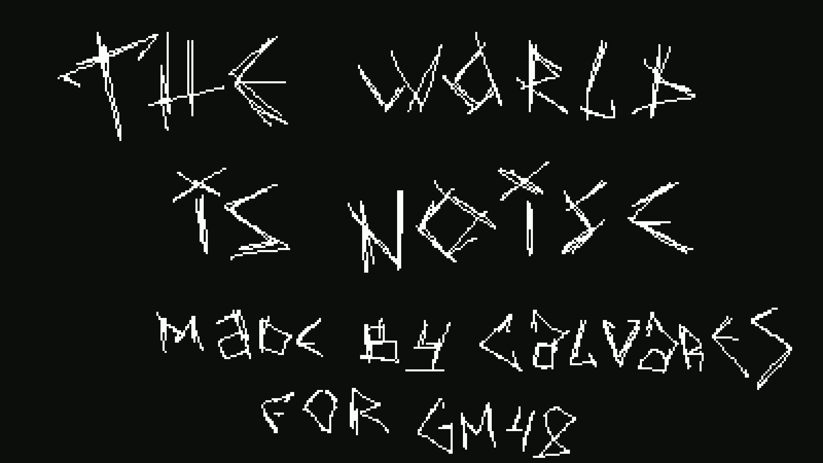 The World Is Noise Cover