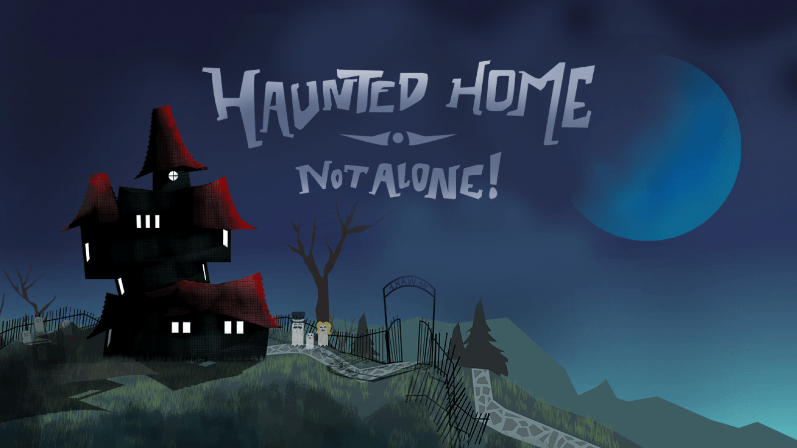 Haunted Home Not Alone Cover