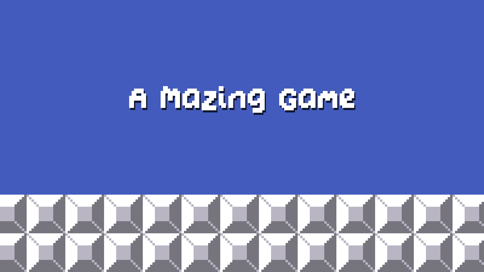 A Mazing Game Cover