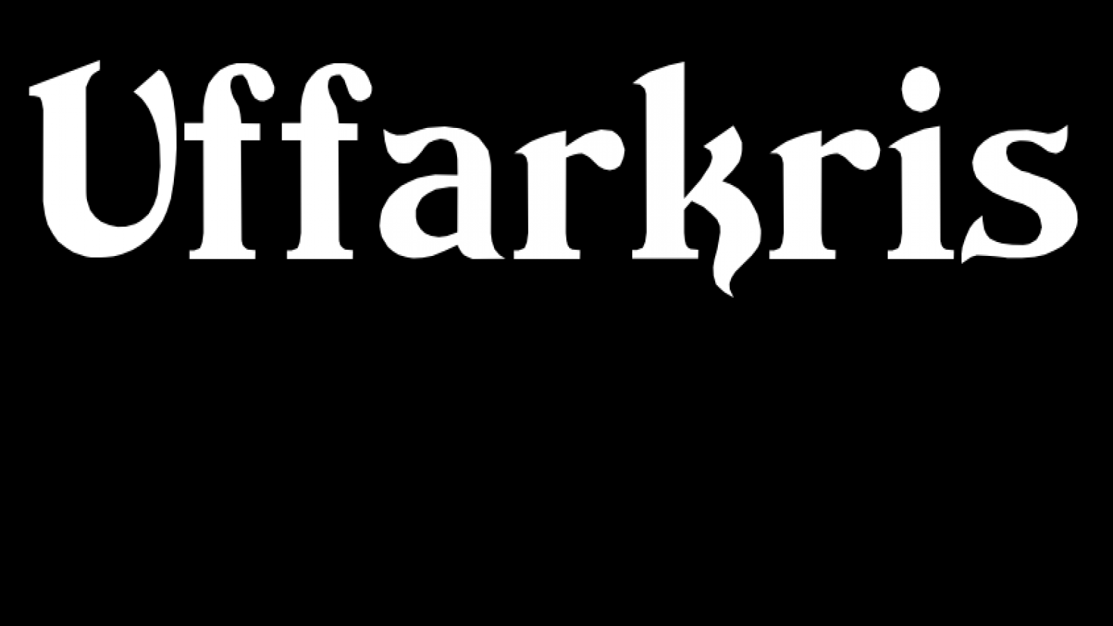 Uffarkris Cover