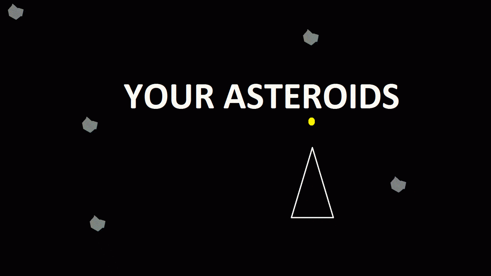 Your Asteroids Cover