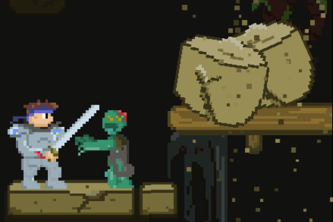 Crumbling dungeon