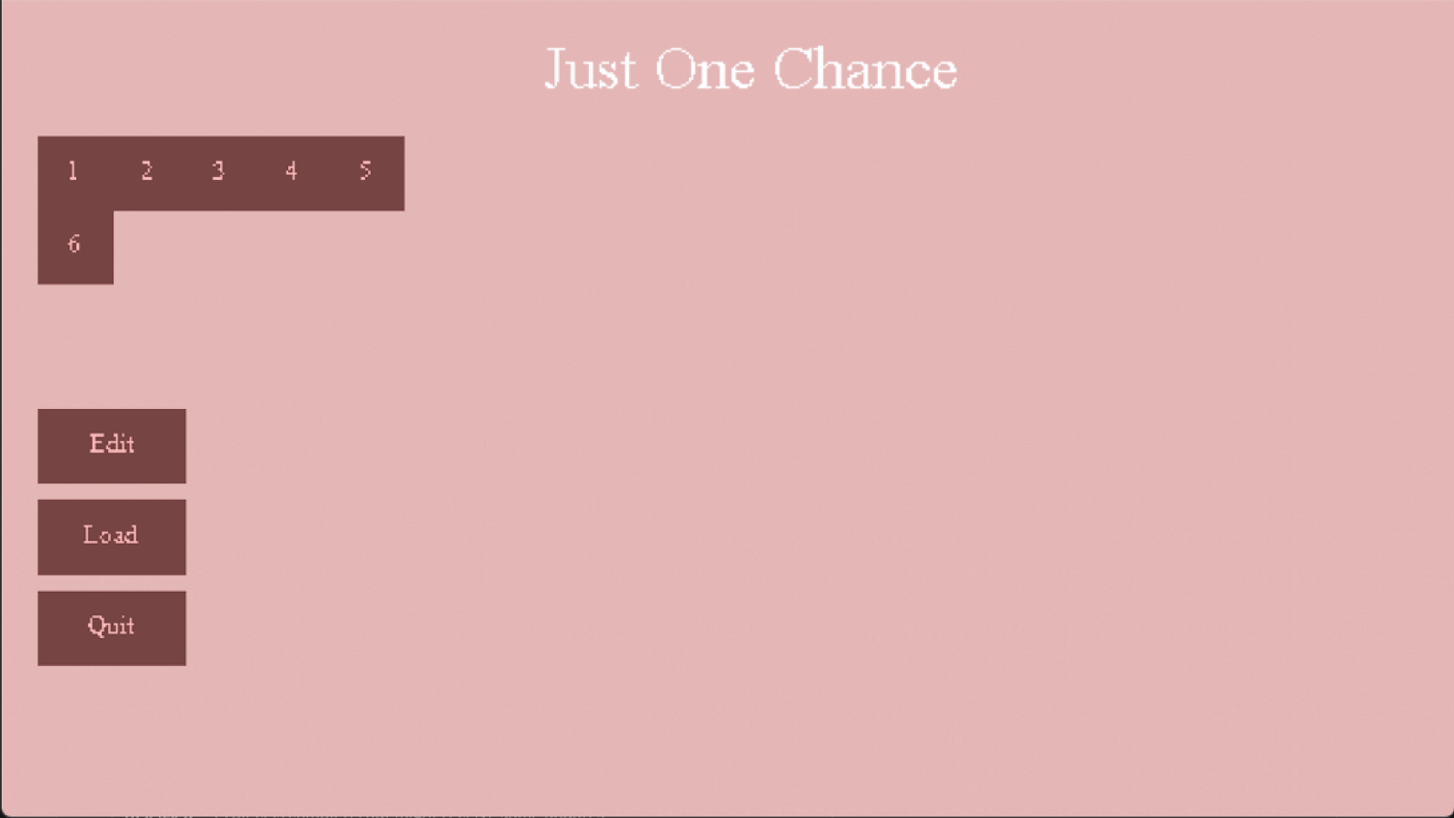 Just One Chance Image #1