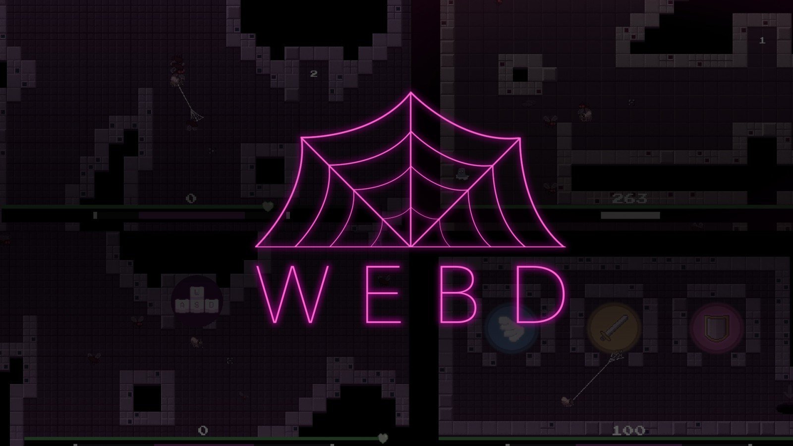 WEB'd Cover