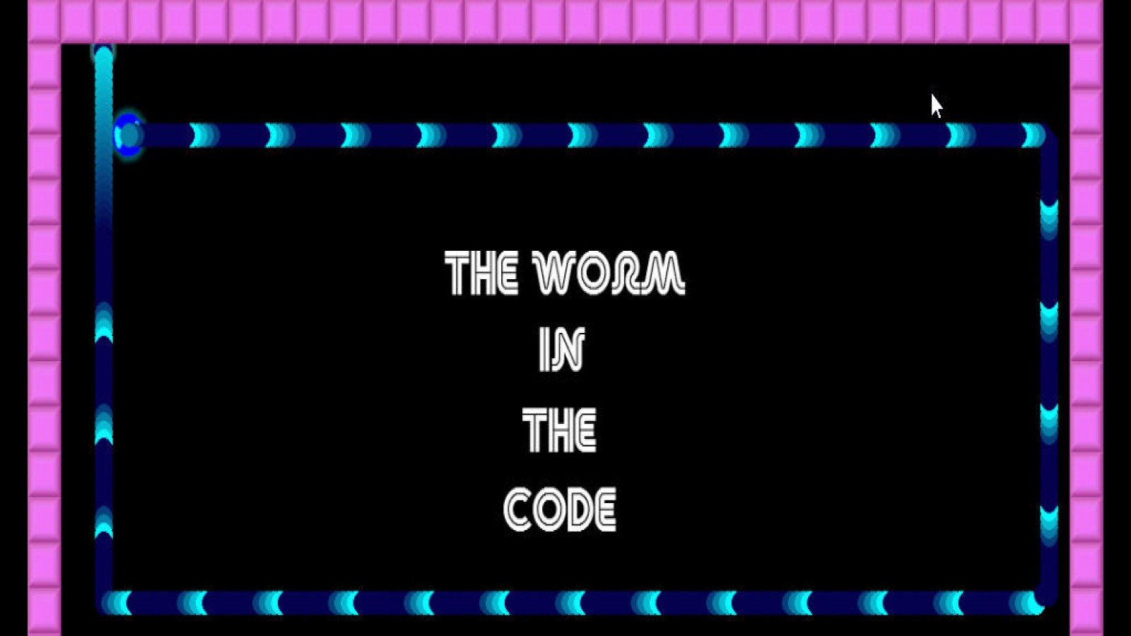 The worm in the code. Cover