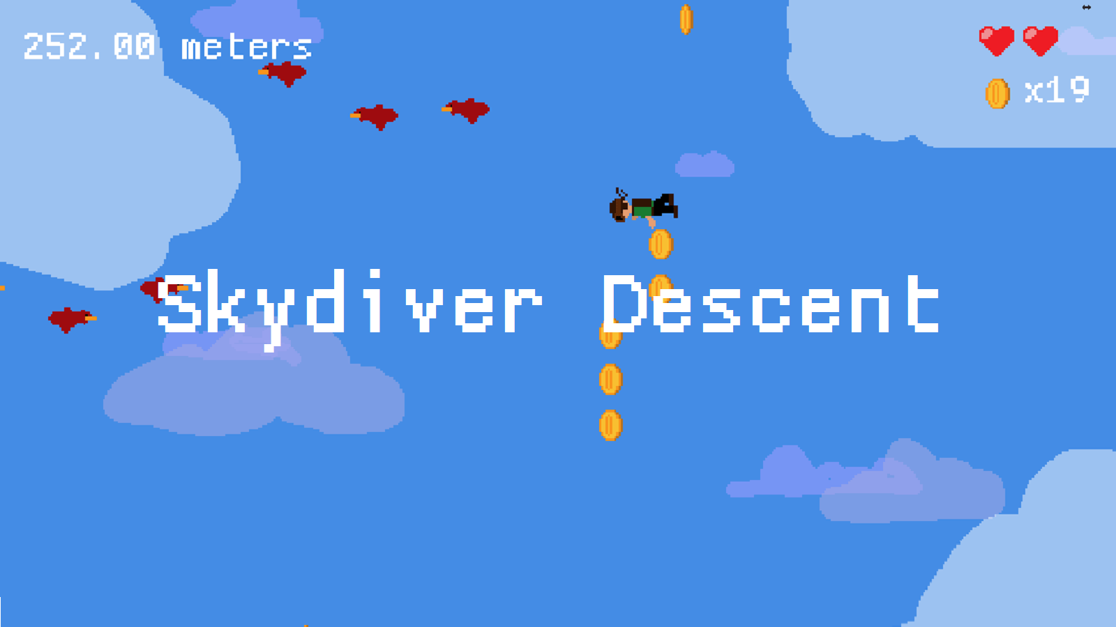 Skydiver Descent Cover