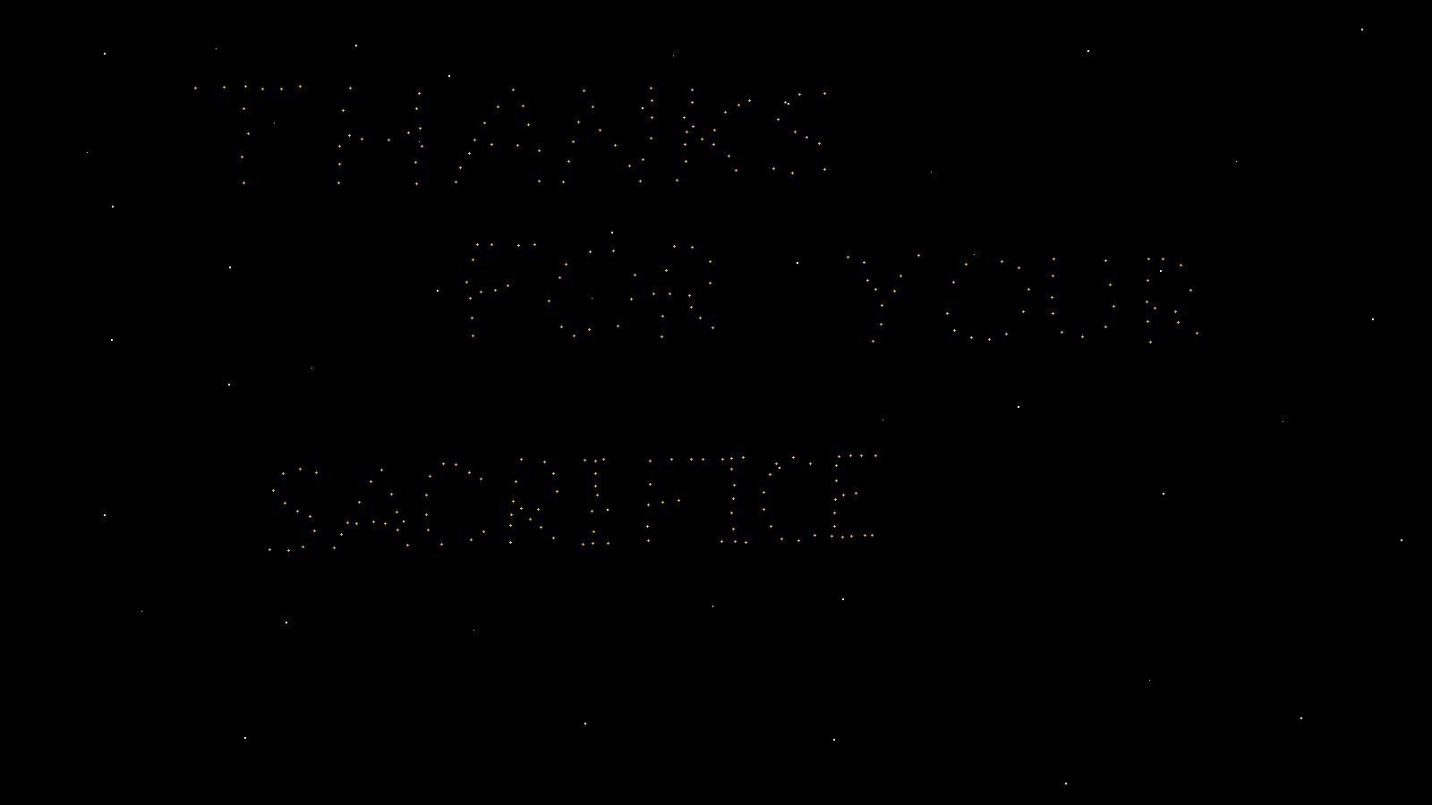 Thanks for your Sacrifice Cover