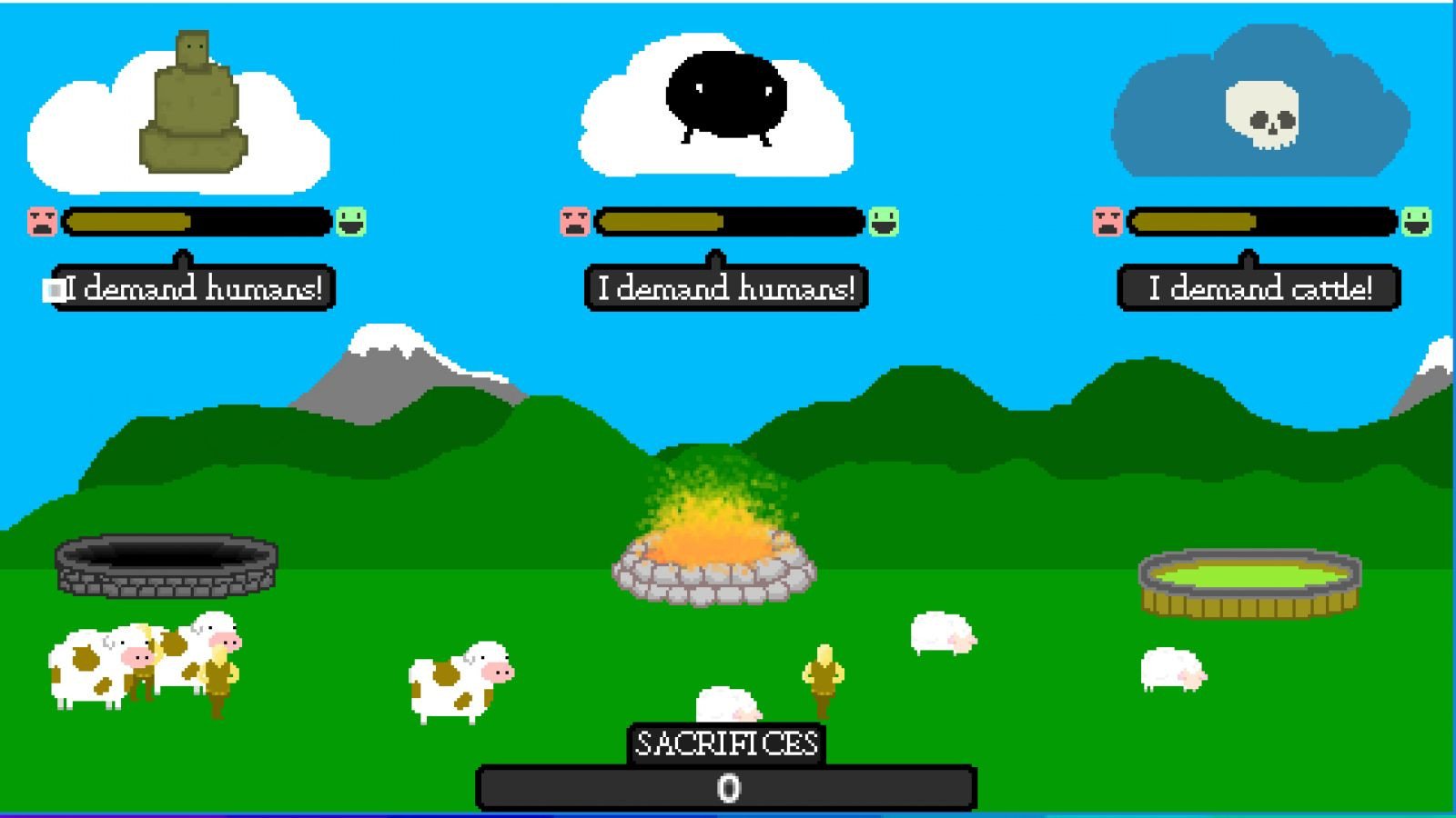 The Gods Demand Blood! Cover