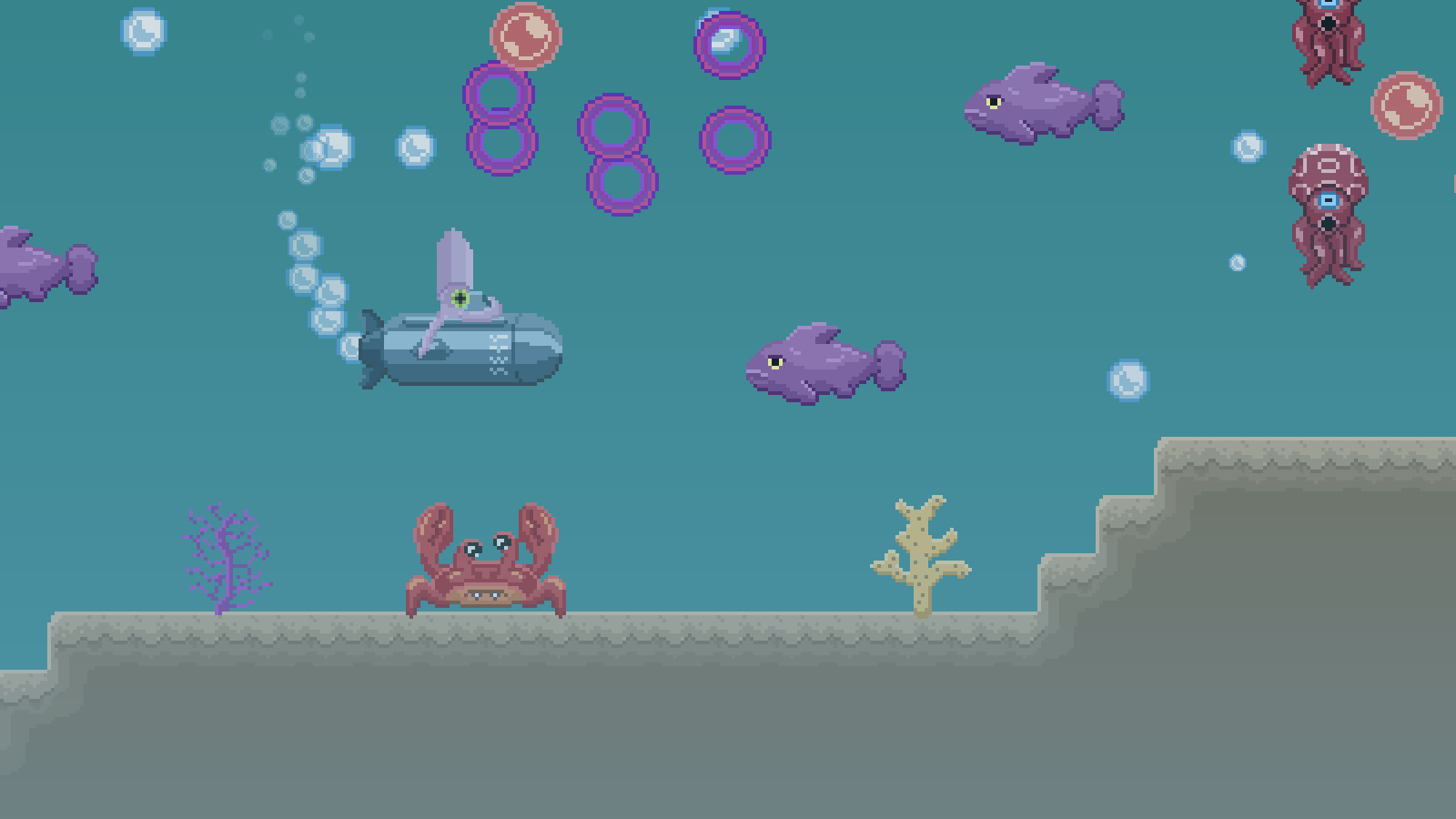 Sub Squid in Torpedo Trepidation Cover