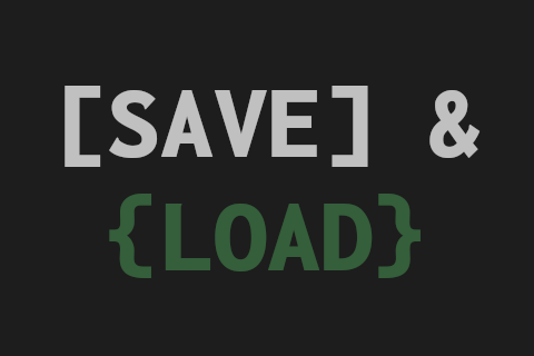 Saving and Loading User Data